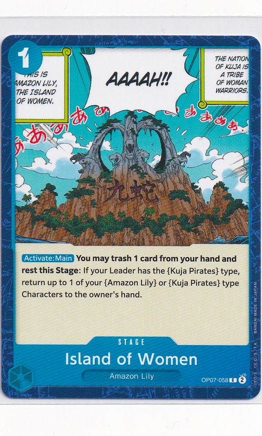 One Piece - #07-058 Island Of Women (Stage)