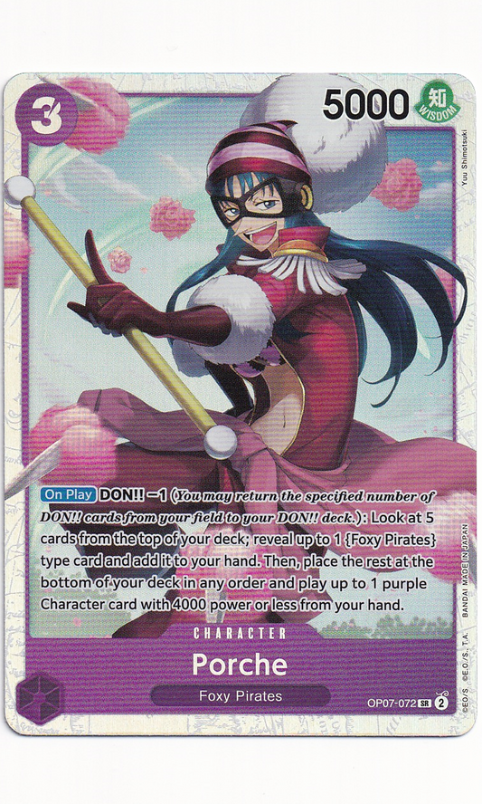 One Piece - #07-072 Porche (Super Rare)
