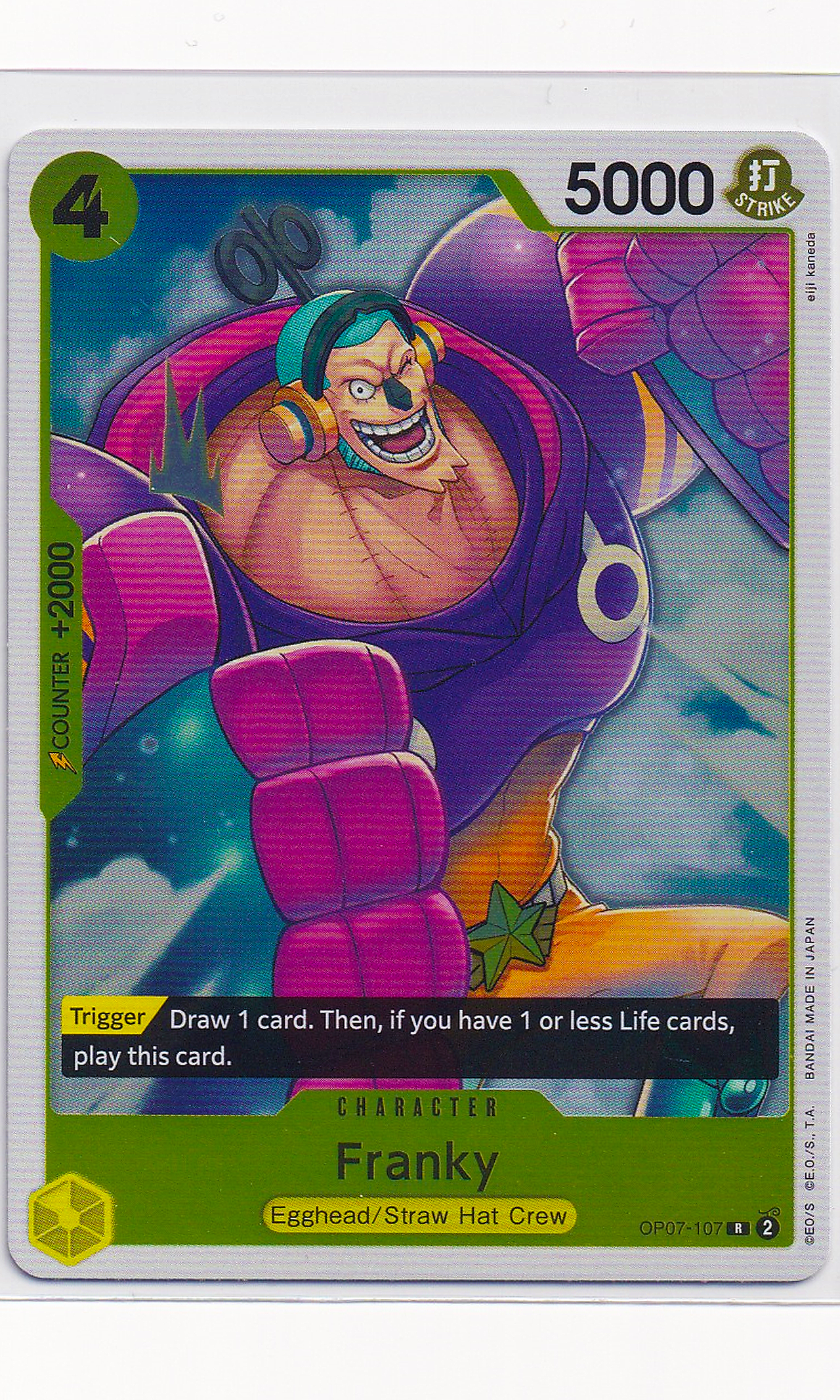 One Piece - #07-107 Franky (Rare)