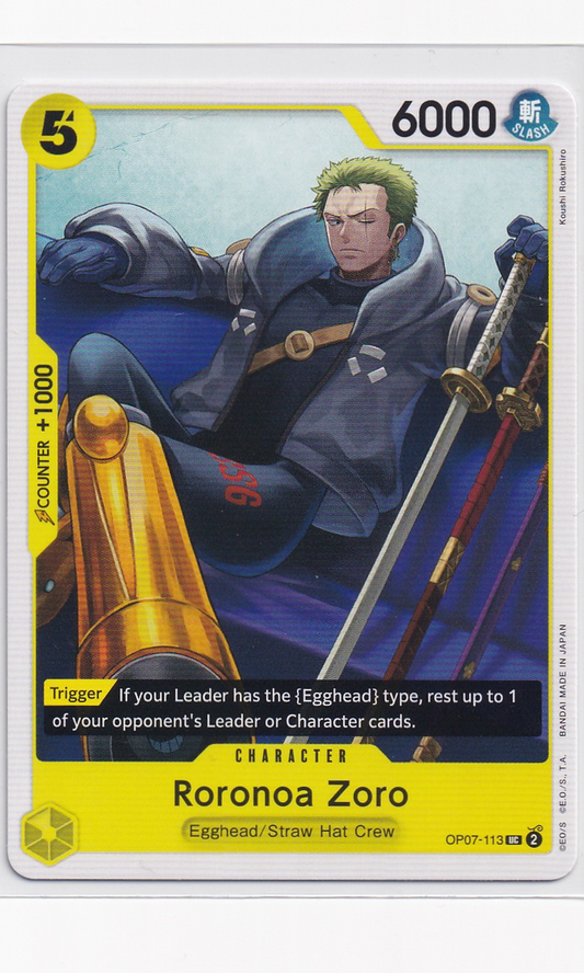 One Piece - #07-113 Roronoa Zoro