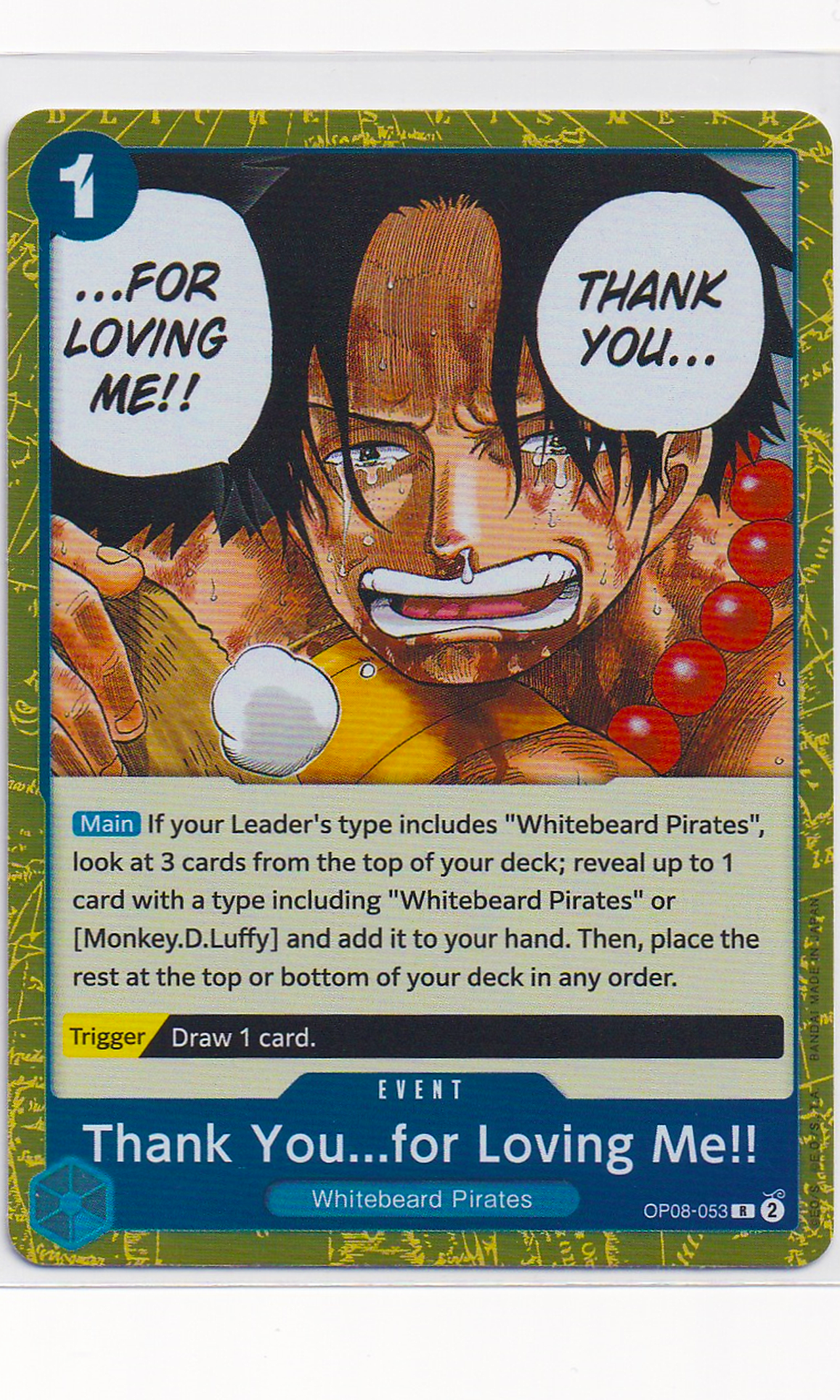 One Piece - #08-053 Thank You...for Loving Me!! (Event)