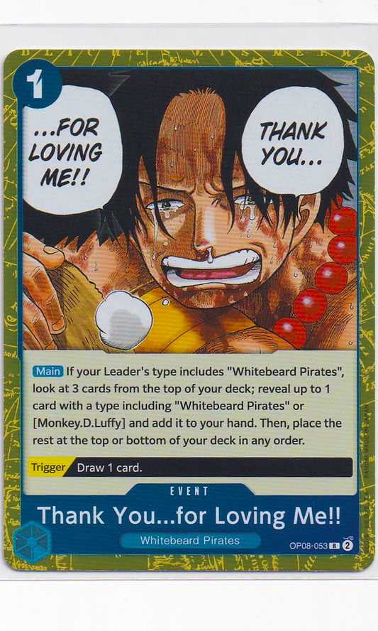 One Piece - #08-053 Thank You...for Loving Me!! (Event)