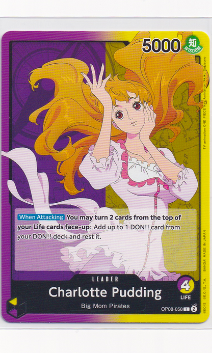 One Piece - #08-058 Charlotte Pudding (Leader)