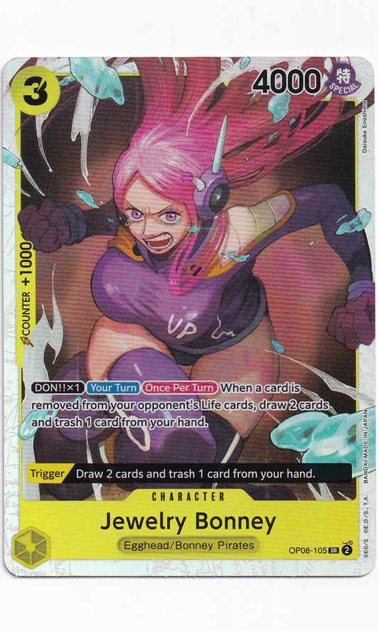 One Piece - #08-105 Jewelry Bonney (Super Rare)