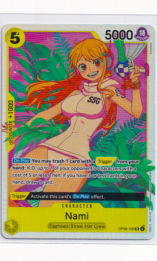 One Piece - #08-106 Nami (Super Rare)