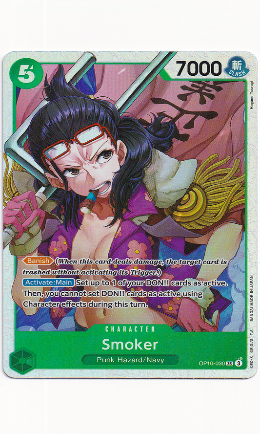 One Piece - #10-030 Smoker (Super Rare)