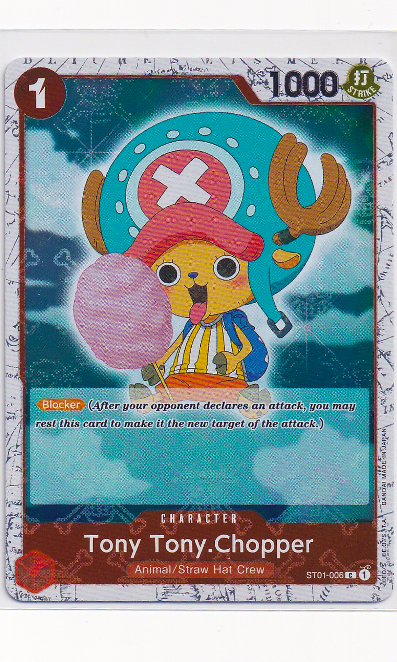 One Piece - #ST01-006 Tony Tony.Chopper (Jolly Roger Foil)