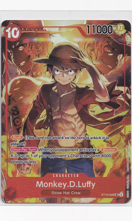 One Piece - #ST10-006 Monkey.D.Luffy (Treasure Booster Set)