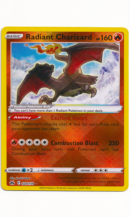 Pokemon - #020 Radiant Charizard
