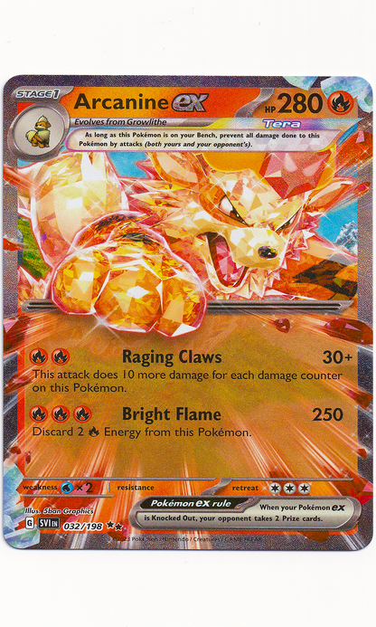 Pokemon - #032 Arcanine EX