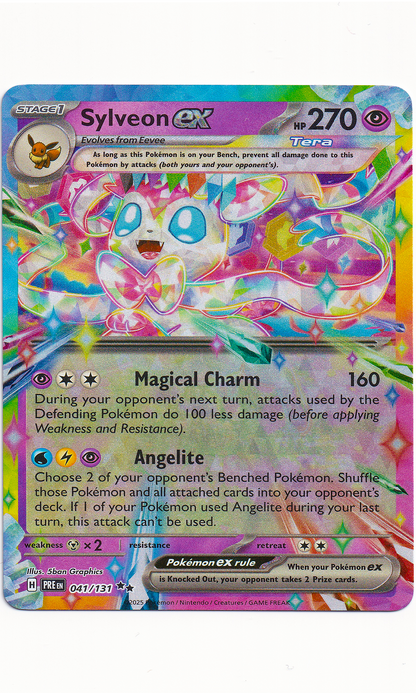 Pokemon - #041 Sylveon EX (Double Rare - Prismatic Evolutions)