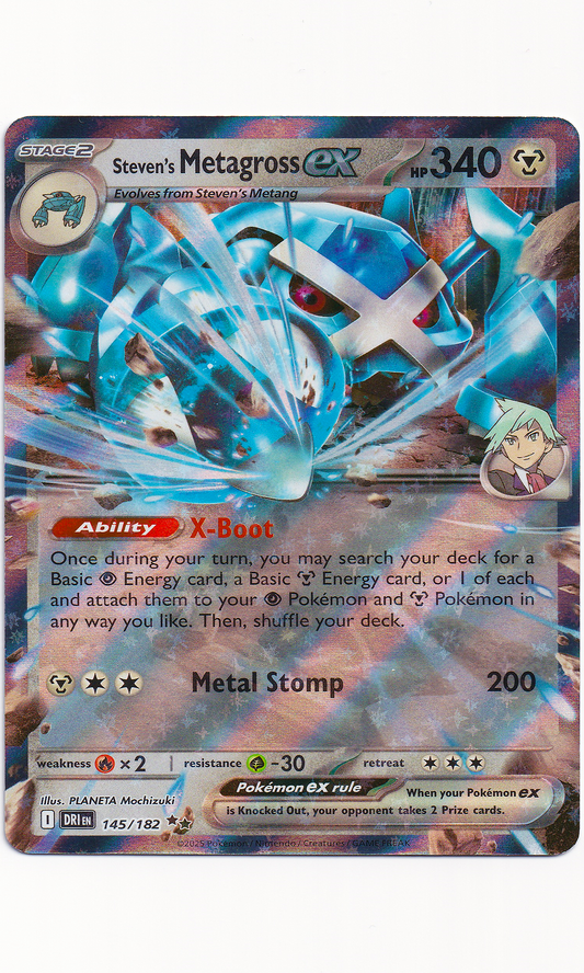 Pokemon - #145 Steven's Metagross EX (Double Rare - Destined Rivals)