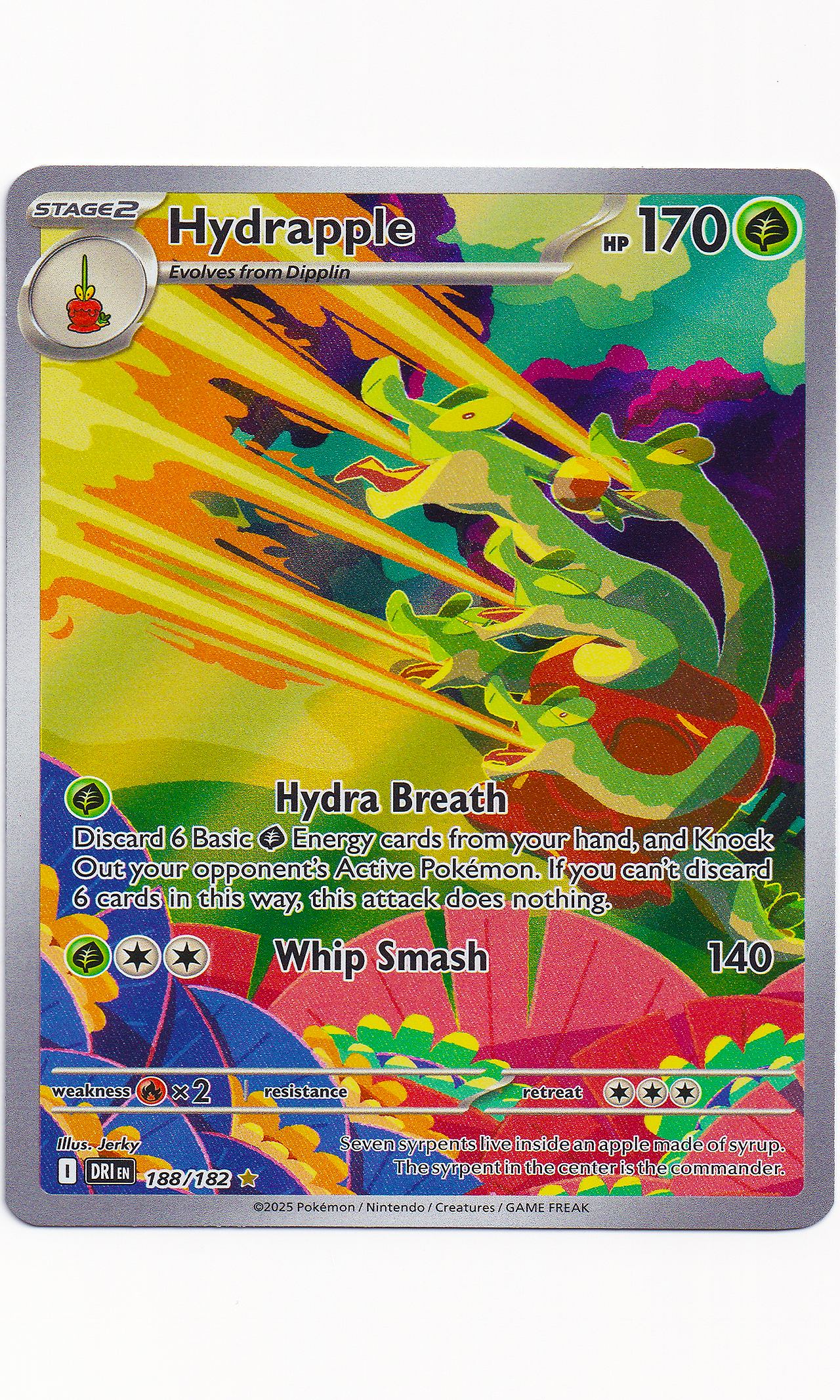 Pokemon - #188 Hydrapple (Illustration Rare - Destined Rivals)