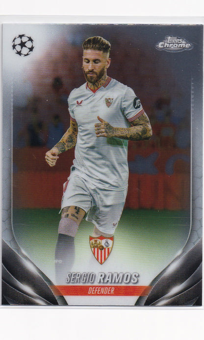 23 Topps Chrome Soccer - #197 Sergio Ramos