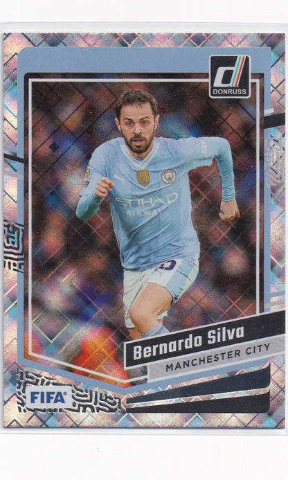 23 Panini Donruss Soccer - #99 Bernardo Silva (Diamond)