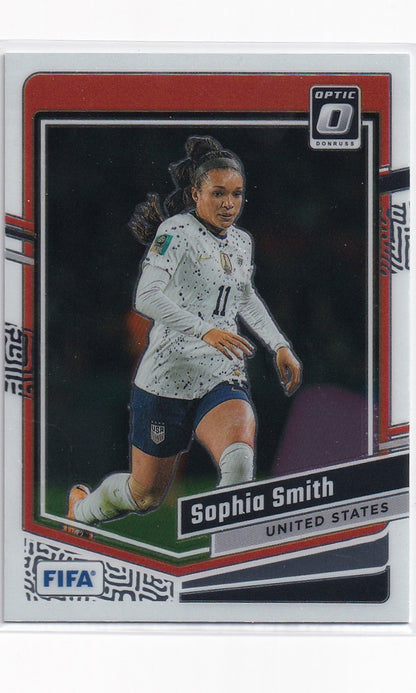 23 Panini Donruss Soccer (Optic) - #66 Sophia Smith