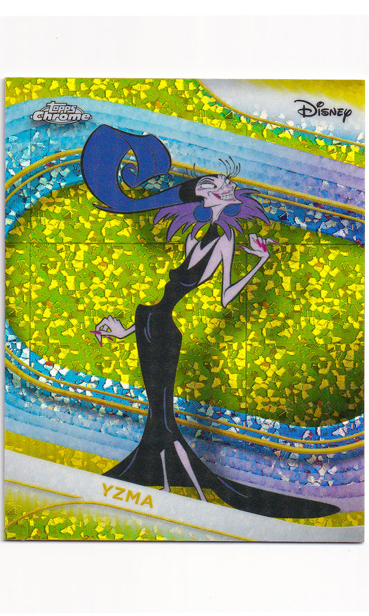Topps Disney Chrome - #24 Yzma (Yellow Diamonds)