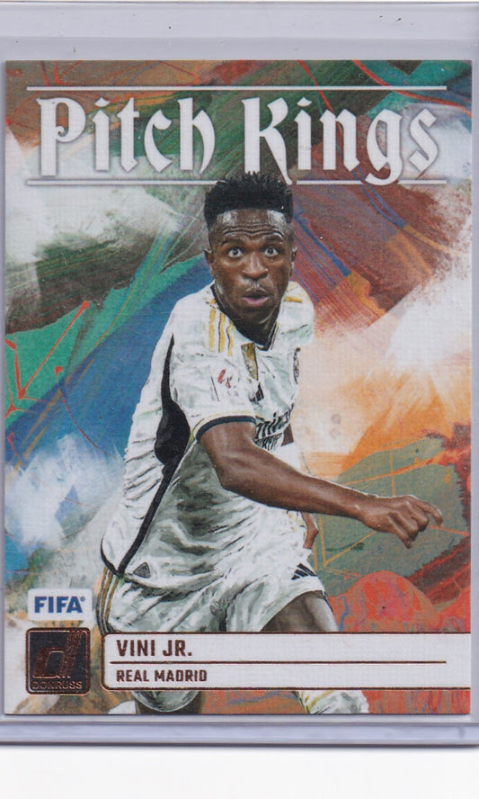 23 Panini Donruss Soccer (Pitch Kings) - #12 Vini Jr